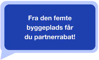 Fra den femte byggeplads får du automatisk 15% rabat på alle softwaremoduler.