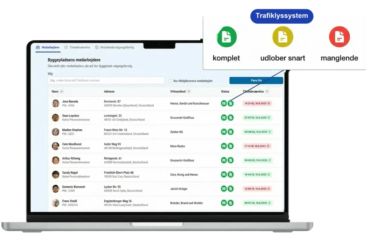 Underentreprenørcertifikater på autopilot