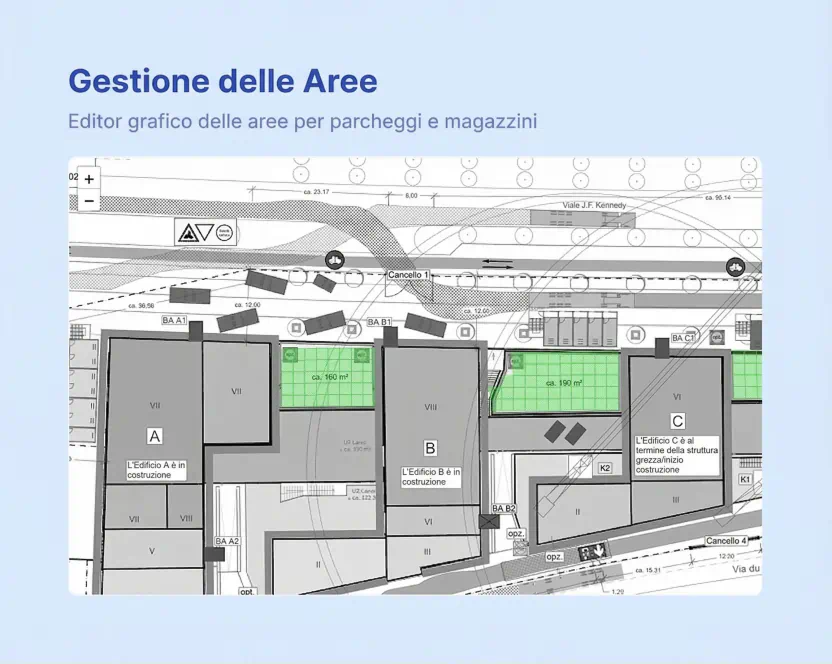 Gestione aree