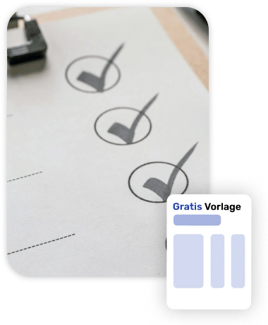 Gratis Checkliste zum Abhaken der benötigten Dokumente